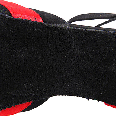 Индивидуальные женские из искусственной кожи и замши Современная танцевальная обувь (больше цветов)