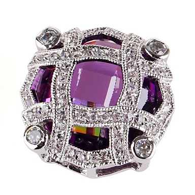 Мода 925 Посеребренная медь Циркон Подвески