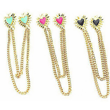 nk 15см Женская Золотой сплав Брошь (синий, розовый) (1 шт)