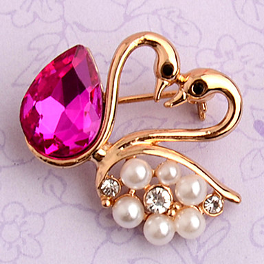 Кристалл Перл Брошь Gse