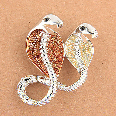 Мода 5см Для Женщин Сплав серебра брошь (фиолетовый, кофе) (1 шт)