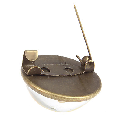 Урожай 2.2cm Женская бронзового сплава Броши (бронза) (1 шт)