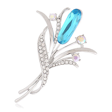 Кристалл высокого качества брошь цветок