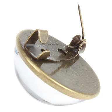 Урожай 2.2cm Женская бронзового сплава Броши (бронза) (1 шт)