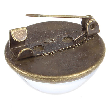 Урожай 2.2cm Женская бронзового сплава Броши (бронза) (1 шт)