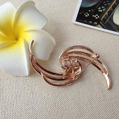 Ms Мода 6 см белый циркон Имитация Pearl Броши