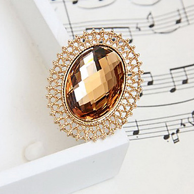 Vintage Chamgane горный хрусталь брошь