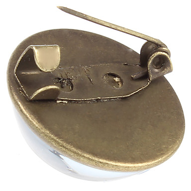 Урожай 2.2cm Женская бронзового сплава Броши (бронза) (1 шт)
