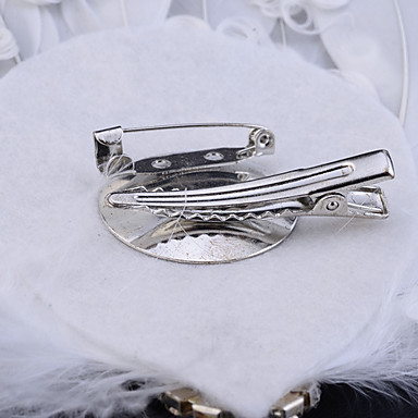 Сплава год сбора винограда Сердце Pattern Pearl перо брошь