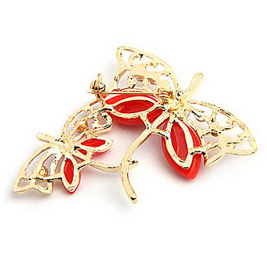 Двухместный стрекоза брошь (случайный цвет)