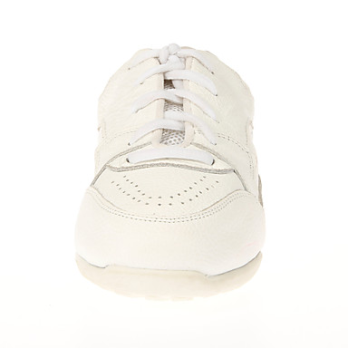 Женская кожа верхних танцевальной обуви