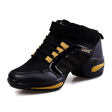 Женские кожаные и сетку танцев Кроссовки для бальных (другие цвета)