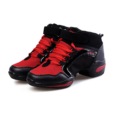 Женские кожаные и сетку танцев Кроссовки для бальных (другие цвета)