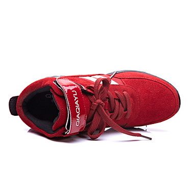 Женская кожа верхних липучки Кружева Ups полосой Бальные Современная танцевальная обувь Танцевальная кроссовки