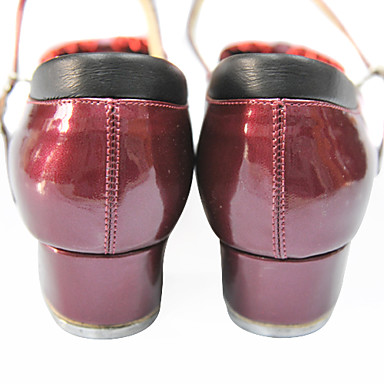 бального кожи женщин / степа обувь с луком