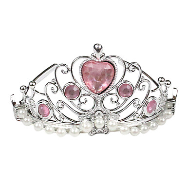 Princess Crown с искусственным Gemstone Детский Хэллоуин Головные уборы