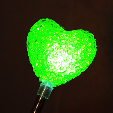 Гибкая 3-режиме мигает Hert Shpe Wnd (Rndom Color)