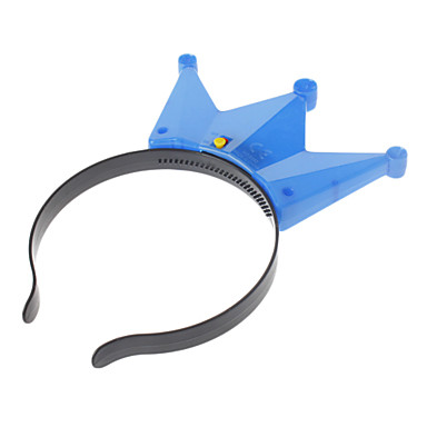 Электрический Корона Шаблон мигающий партия повязка (случайный цвет)