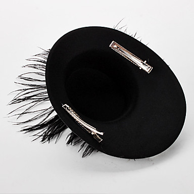 Хэллоуин Алмазный мини шляпа Fedor с заколки для костюма партии (разных цветов)