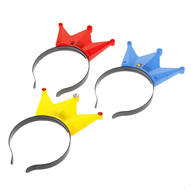 Электрический Корона Шаблон мигающий партия повязка (случайный цвет)