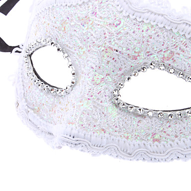 Кружевной узор Половина Маска для маскарада (случайный цвет)