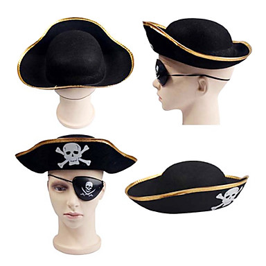 Pirte Cptin шляпа для партии Hoween  (Rndom Брим цвет)