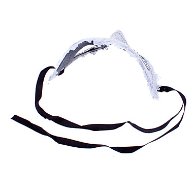 Кружевной узор Половина Маска для маскарада (случайный цвет)