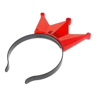 Электрический Корона Шаблон мигающий партия повязка (случайный цвет)