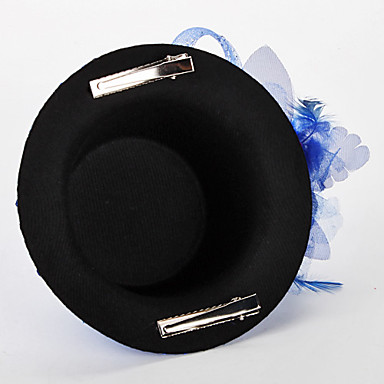 Хэллоуин блестками мини шляпа Fedor с заколки для костюма партии (разных цветов)