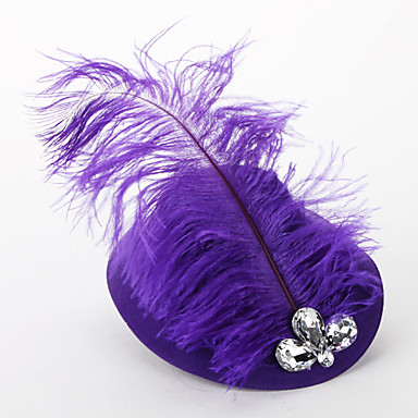 Хэллоуин Алмазный мини шляпа Fedor с заколки для костюма партии (разных цветов)