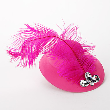 Хэллоуин Алмазный мини шляпа Fedor с заколки для костюма партии (разных цветов)