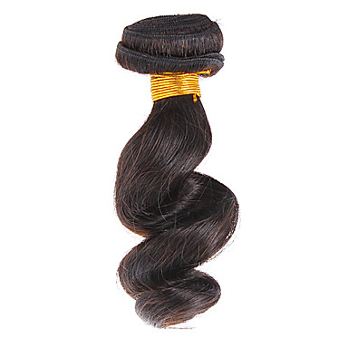 12 "100% человеческих волос освобождает волну Natural Black Расширение волос