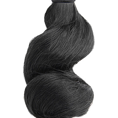 3шт Малайзии Богородицы освобождает волну класс 5А волос Weave 16 дюймов Natural Black