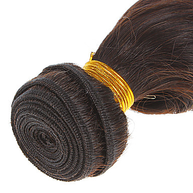 12 "100% человеческих волос освобождает волну Natural Black Расширение волос