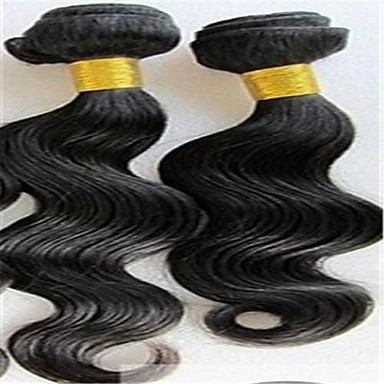 Модные Малайзии объемная волна 100% человеческих волос Remy 10 3шт / серия