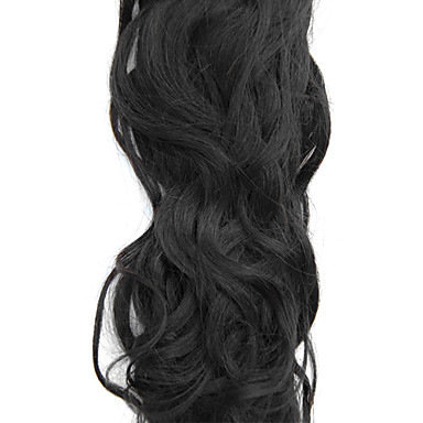 1шт 22inch Natural Black естественная волна Китайский Weave волос девственницы