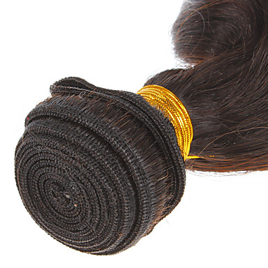 16 "100% человеческих волос освобождает волну Natural Black Расширение волос