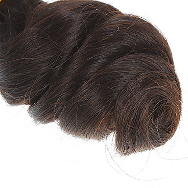 16 "100% человеческих волос освобождает волну Natural Black Расширение волос