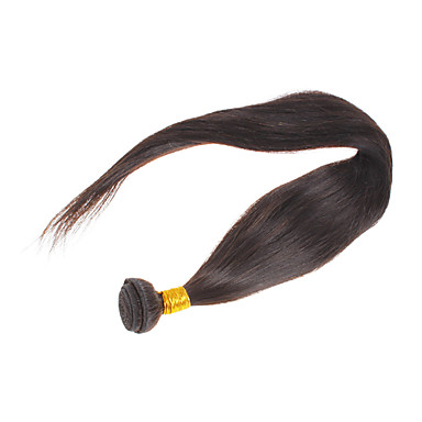 26 "100% человеческих волос прямой Natural Black Расширение волос
