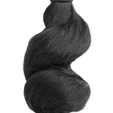 3шт Малайзии Богородицы освобождает волну класс 5А волос Weave 10inch Natural Black