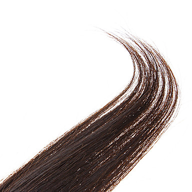 20 "100% человеческих волос прямой Natural Black Расширение волос