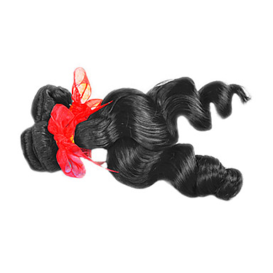 20Inch 100% Человеческие волосы Remy индейца освобождает волну Великий 5А выдвижения волос / Плетение