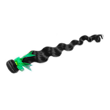 20inch 100% Человеческие волосы Remy индейца свободная волна Великой 5А Наращивание волос / соткать