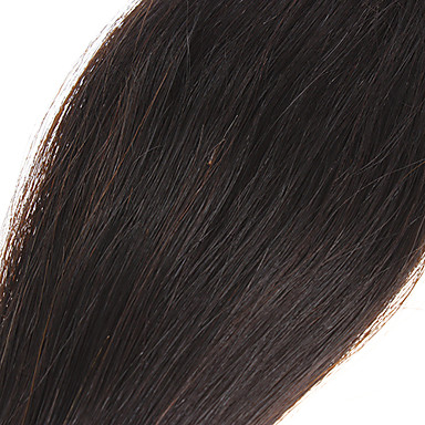26 "100% человеческих волос прямой Natural Black Расширение волос