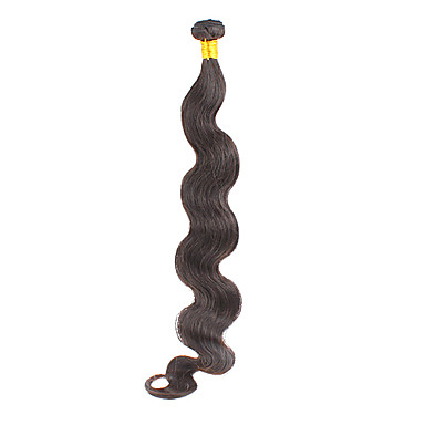 26 "100% человеческих волос объемной волны Natural Black выдвижения волос