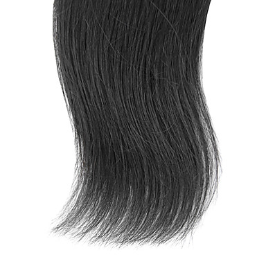 3шт бразильского Виргинские прямые волосы Weave класс 5А 10inch Natural Black