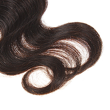 26 "100% человеческих волос объемной волны Natural Black выдвижения волос
