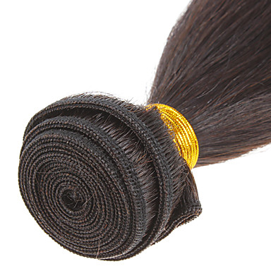 20 "100% человеческих волос прямой Natural Black Расширение волос