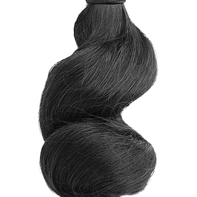 3шт Малайзии Богородицы освобождает волну класс 5А волос Weave 22inch Natural Black