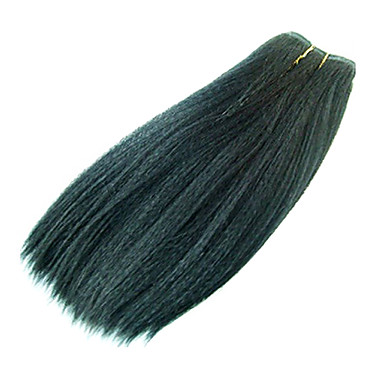 18INCH 100% Человеческие волосы Remy индейца Яки прямой Великий 5А выдвижения волос / Плетение